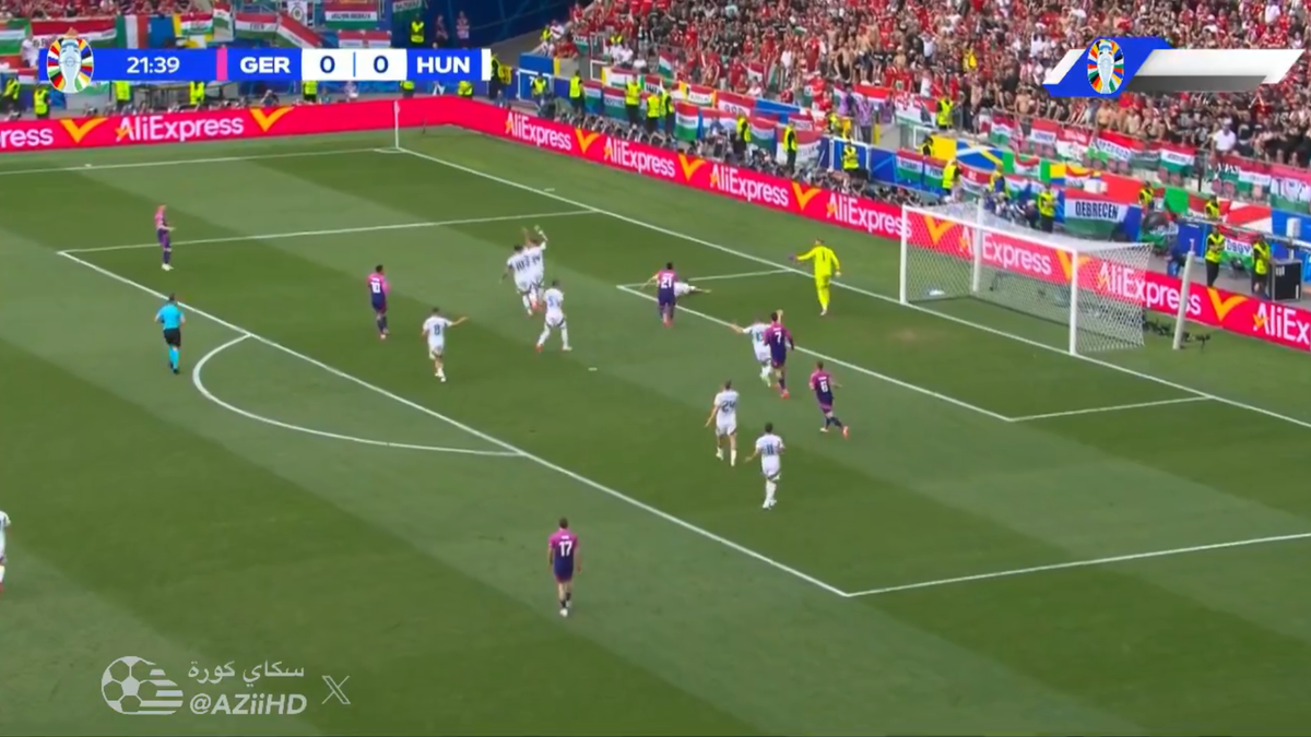 Golul lui Musiala în Germania - Ungaria