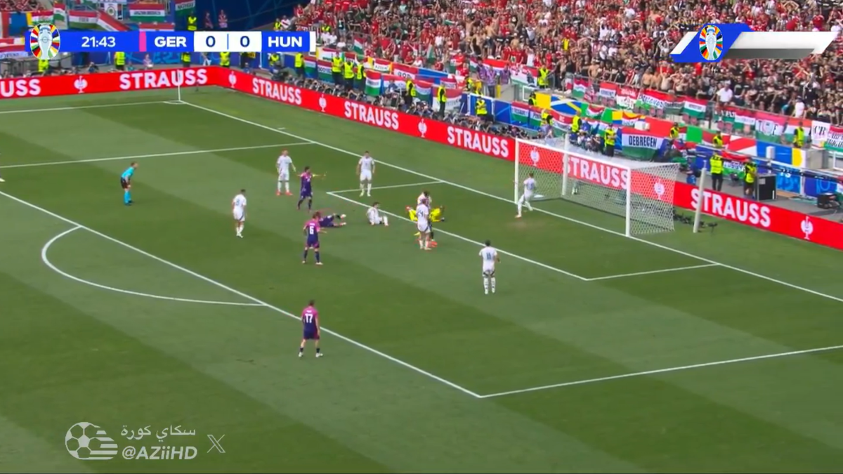 Golul lui Musiala în Germania - Ungaria