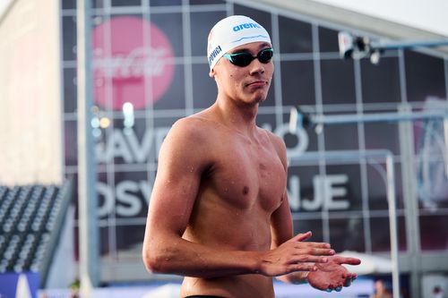 David Popovici, campion european cu un timp fantastic la 100 metri liber / FOTO: Raed Krishan (GSP.ro), de la Belgrad