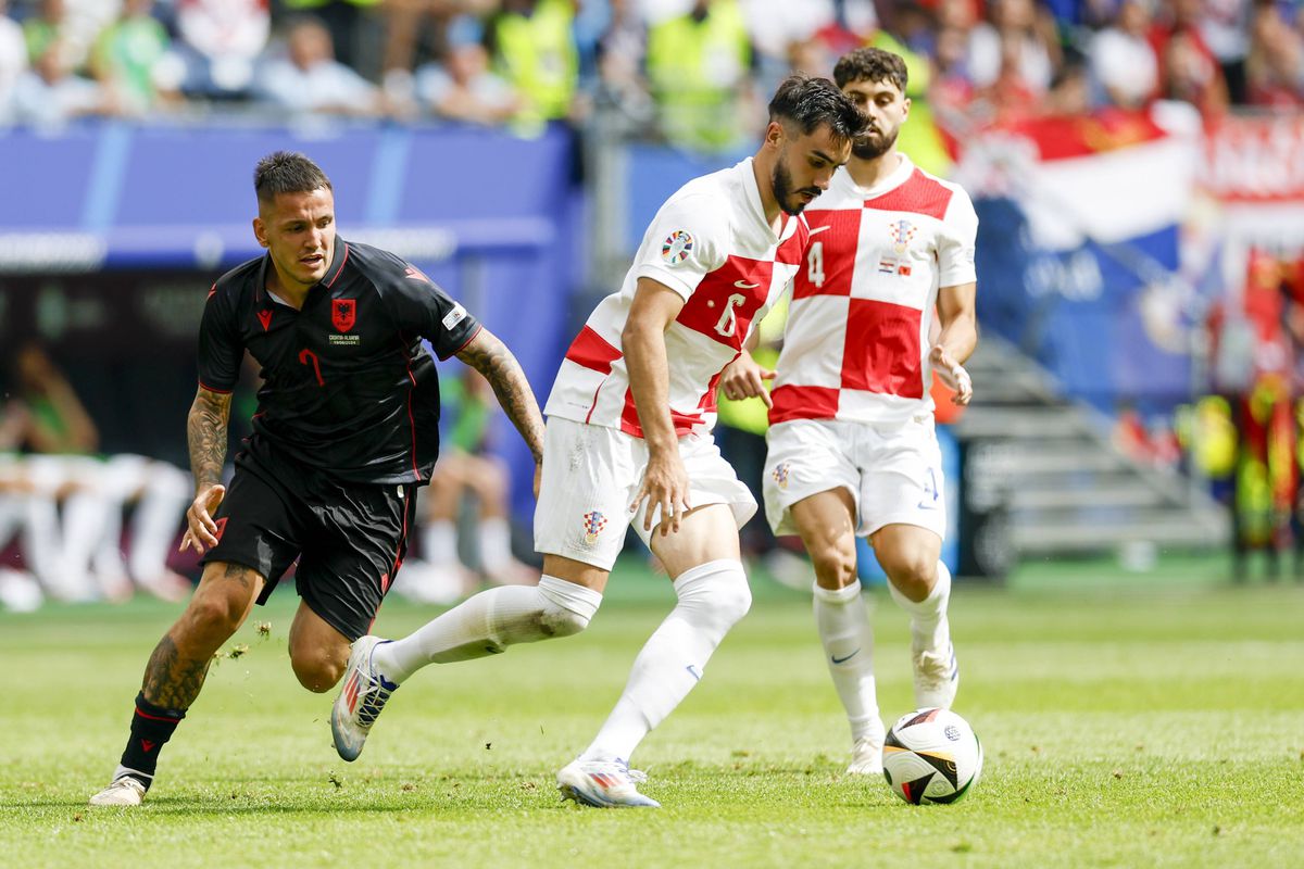 Croația - Albania, în Grupa B la EURO 2024: cele mai tari imagini de la Hamburg
