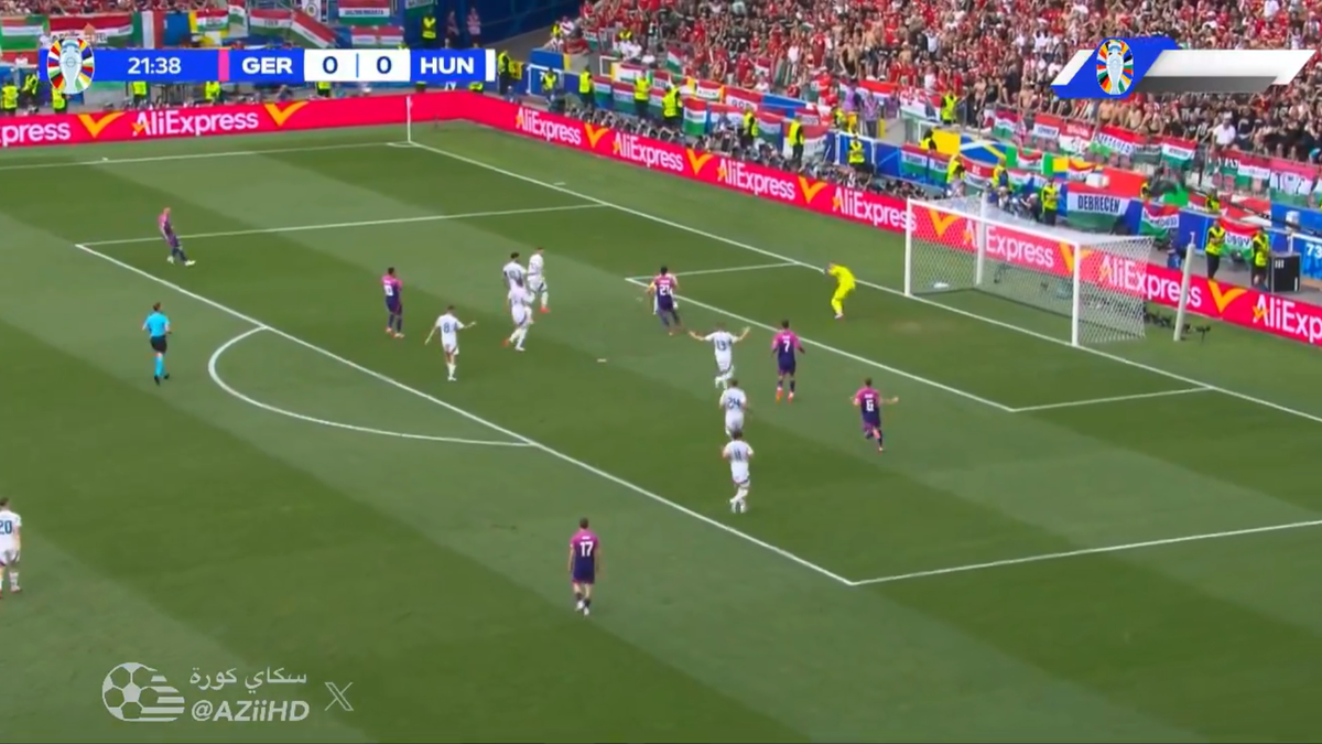 Golul lui Musiala în Germania - Ungaria