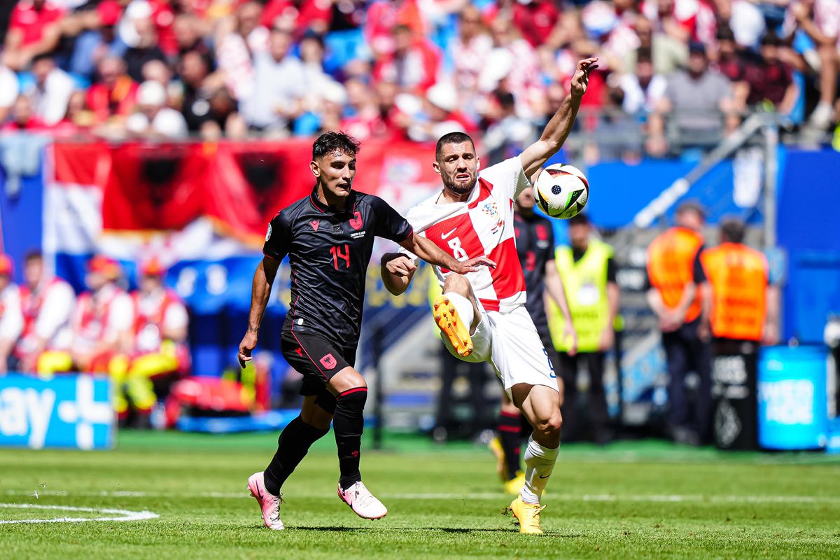 Croația - Albania, în Grupa B la EURO 2024: cele mai tari imagini de la Hamburg