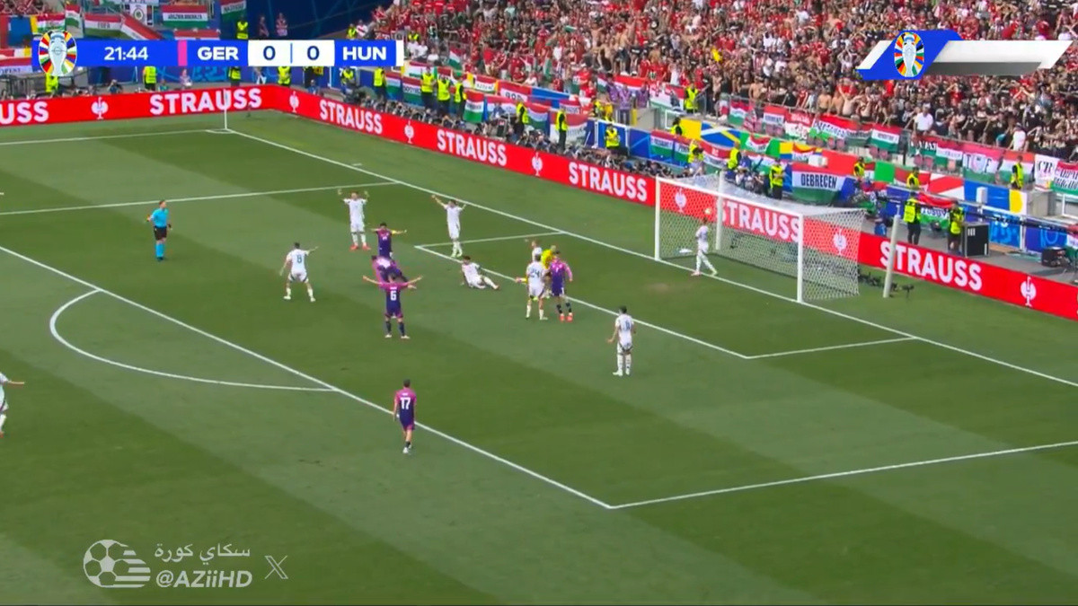 Golul lui Musiala în Germania - Ungaria