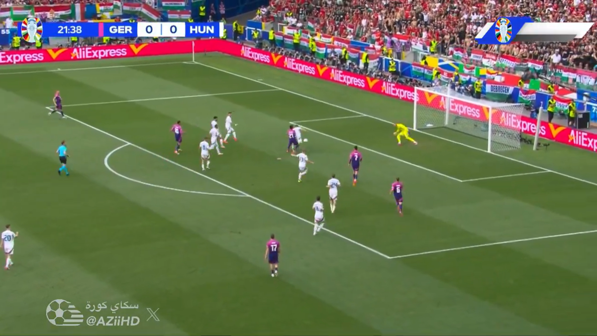 Golul lui Musiala în Germania - Ungaria