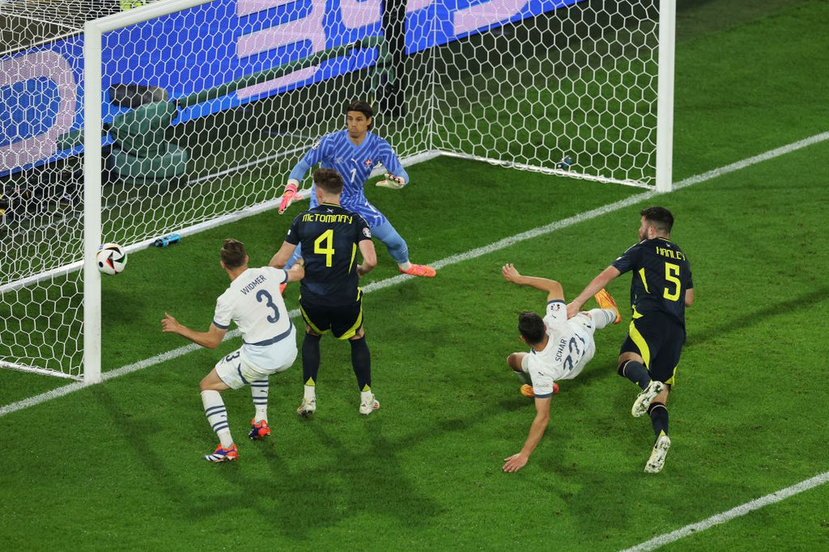 Elveția, la un pas de optimile EURO 2024 » Luptă aprigă cu Scoția la Koln