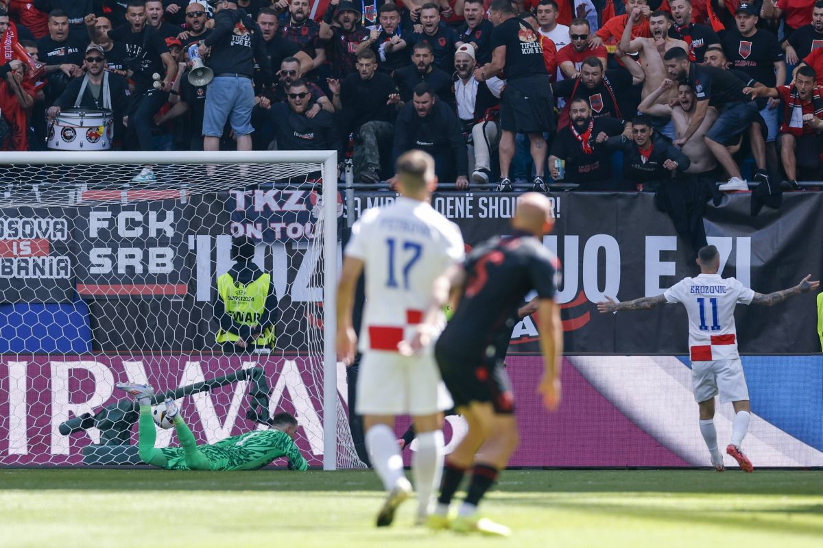 Croația - Albania, în Grupa B la EURO 2024: cele mai tari imagini de la Hamburg
