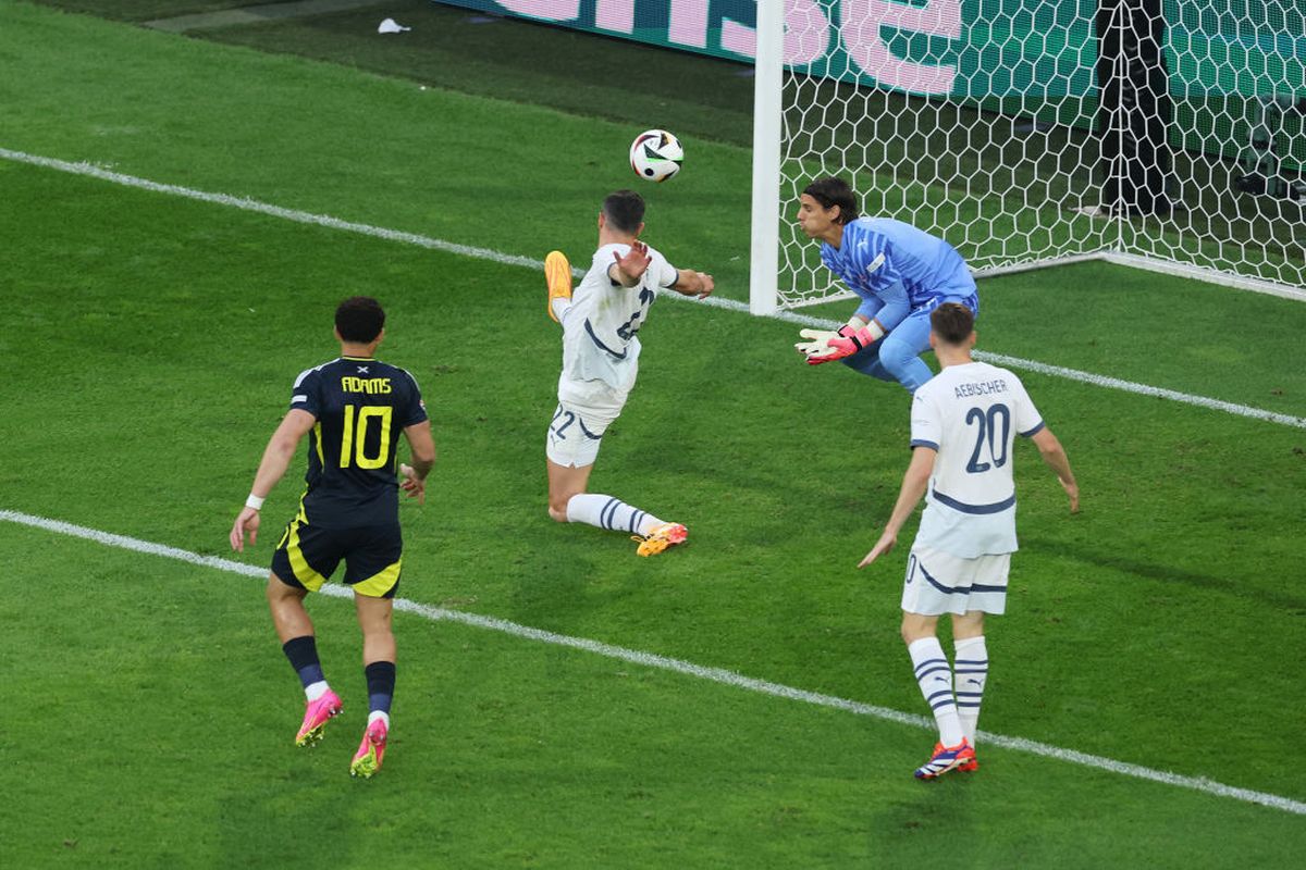 Elveția, la un pas de optimile EURO 2024 » Luptă aprigă cu Scoția la Koln
