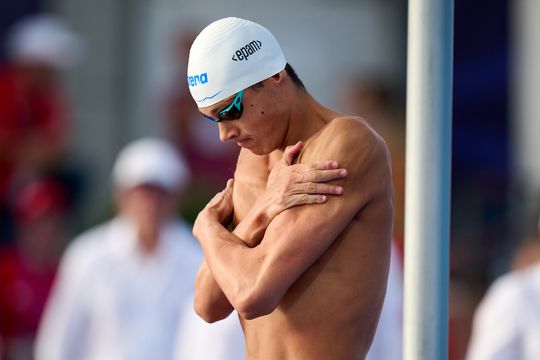 David Popovici, campion european cu un timp fantastic la 100 metri liber / FOTO: Raed Krishan (GSP.ro), de la Belgrad