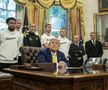 Donald Trump, alături de lotul lui Juventus / Foto: Imago Images