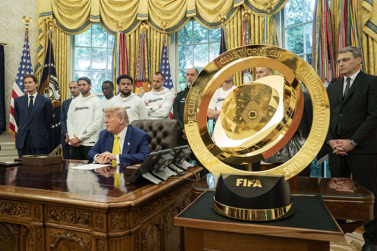 Donald Trump, alături de jucătorii lui Juventus