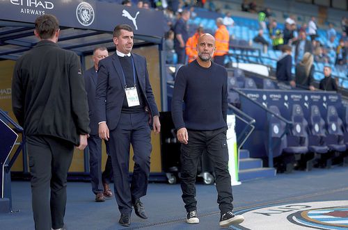 S-a întâmplat de 9 ori în sezonul 2024/2025 ca meciurile cu Manchester City gazdă să înceapă sau să fie reluate cu întârziere // foto: Guliver/gettyimages