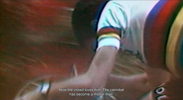 Cadru din film/captură documentar „Merckx”