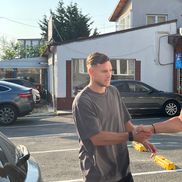 Dennis Politic la vizita medicală, foto: GSP