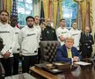 Donald Trump, alături de jucătorii lui Juventus