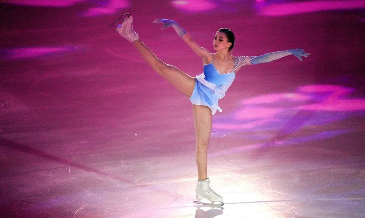 Kamila Valieva la Florența