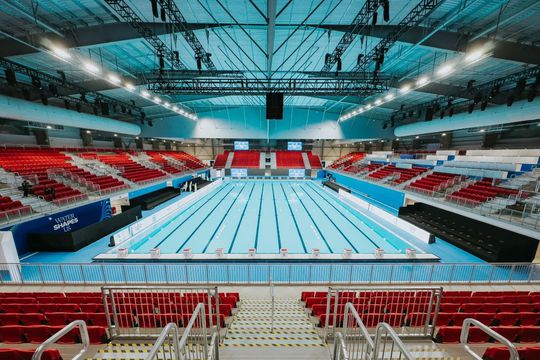 Arena în care se vor desfășura Campionatele Mondiale de la Singapore FOTO WCH Singapore