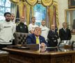 Donald Trump, alături de jucătorii lui Juventus
