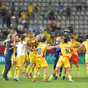Imaginile bucuriei: Cum au sărbătorit jucătorii României U19 // FOTO: Cristi Preda (GSP)