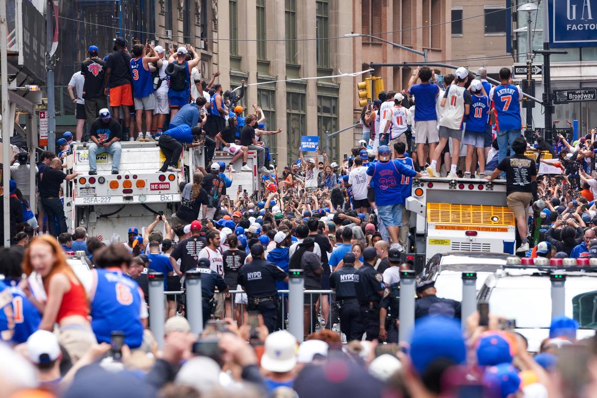 Paradă impresionantă pe străzile din New York, după titlul lui Knicks + discurs memorabil al primarului Mamdani: „Echipa asta a reușit”