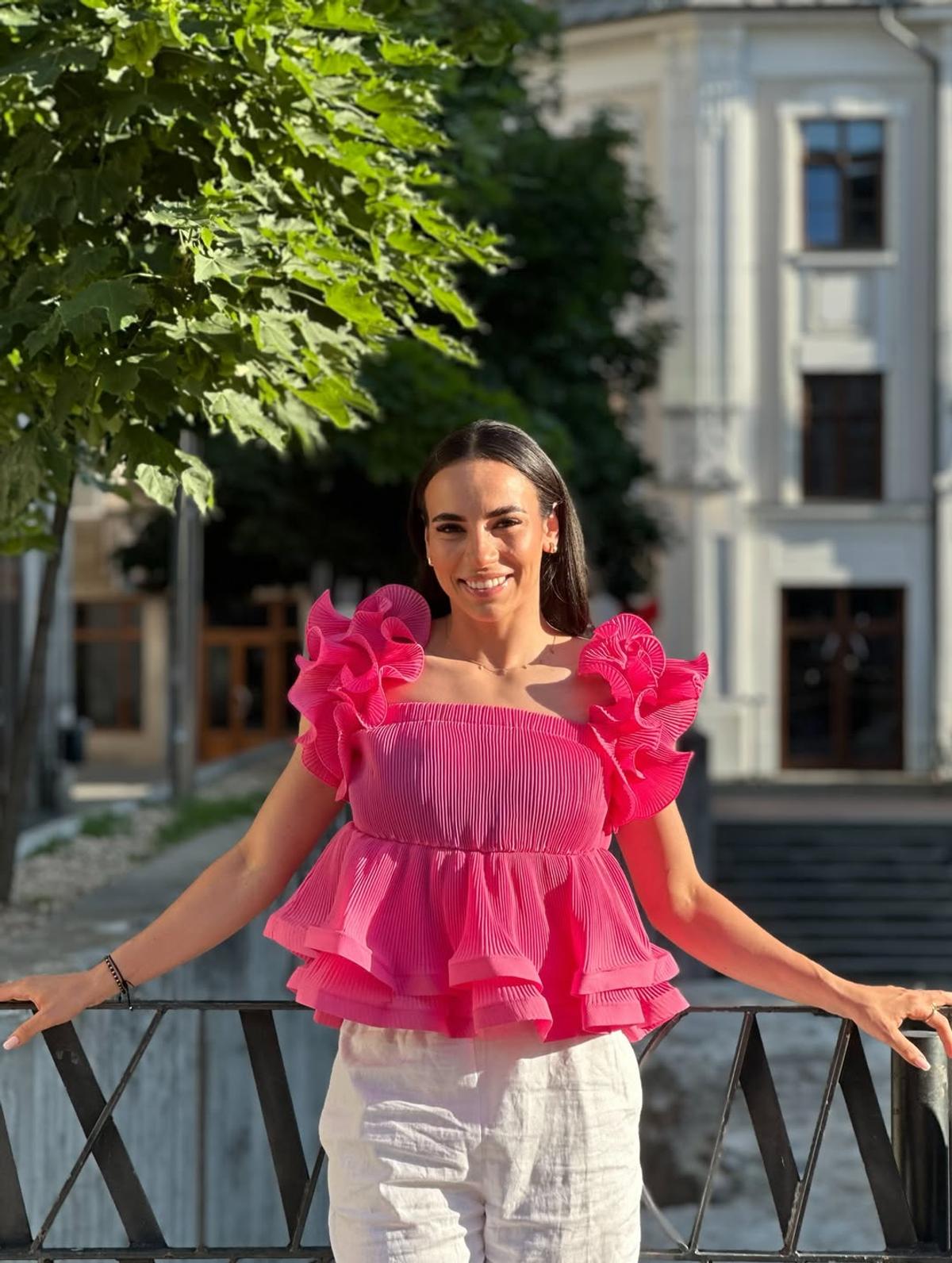 Teodora Meluță în vacanța din Mauritius. Foto: Instagram