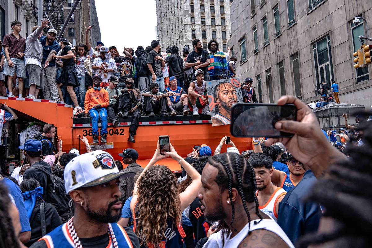 Paradă impresionantă pe străzile din New York, după titlul lui Knicks + discurs memorabil al primarului Mamdani: „Echipa asta a reușit”