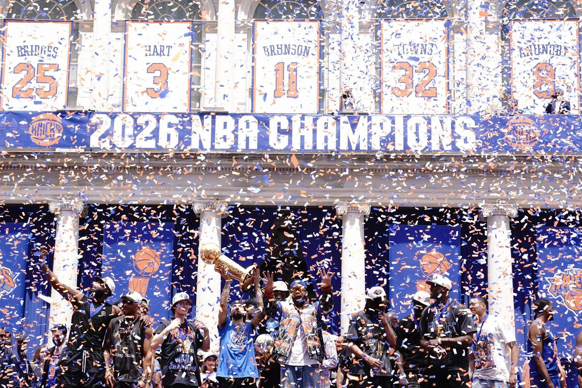 Paradă impresionantă pe străzile din New York, după titlul lui Knicks + discurs memorabil al primarului Mamdani: „Echipa asta a reușit”