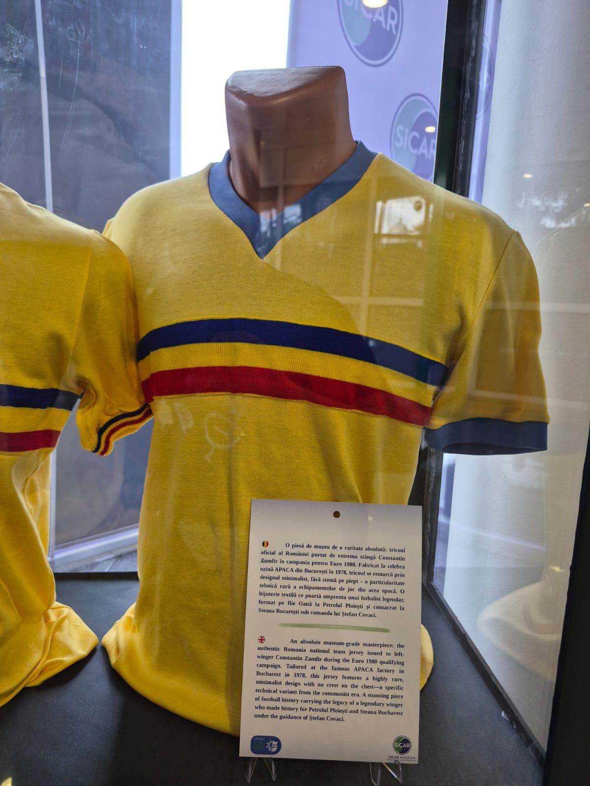 Messi, Ronaldo, Hagi și Yamal, zeci de mii de euro pentru noul Muzeu al Sportului din România! + El e omul care deține tricourile de Mondiale ale lui Adi Ilie și Prunea