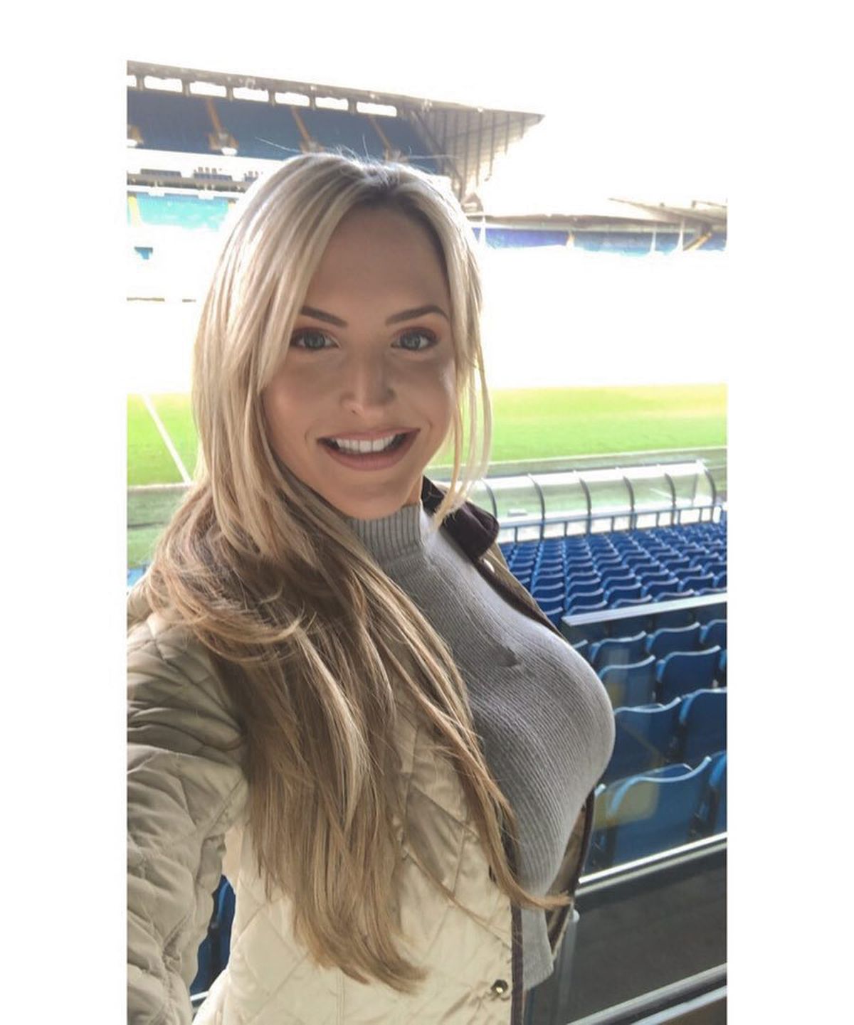 „Da, recunosc, sunt foarte gălăgioasă” » Cea mai sexy prezentatoare din Premier League, declarații spectaculoase