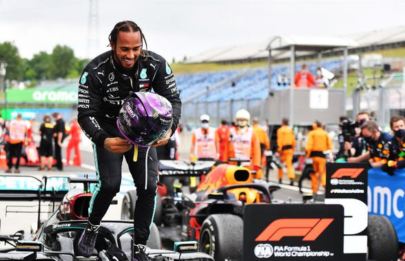 FORMULA 1. FOTO Lewis Hamilton, a 8-a victorie pe circuitul de la Hungaroring