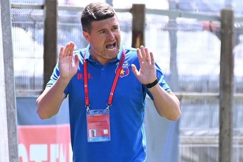 Daniel Oprița (39 de ani), antrenorul celor de la CSA Steaua, a numit favoritele la promovarea în Liga 1.