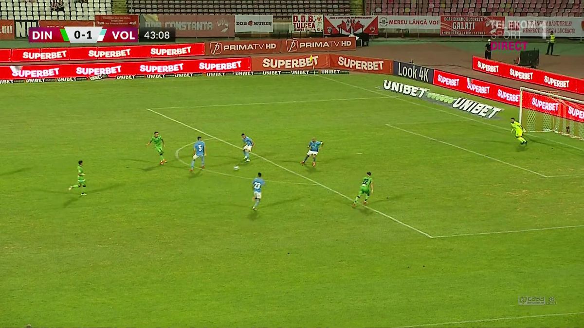 FOTO Deian Sorescu, hattrick în Dinamo - Voluntari 19.07.2021