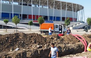Se sapă „tranșee” în Ghencea! Imaginile surprinse azi de reporterul GSP, cu doar 3 zile înainte de FCSB - Dinamo