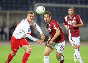 Calificată în turul 2 din Europa League, Corvinul va înfrunta un fost rapidist: giuleștenii îl cumpăraseră cu 700.000 de euro