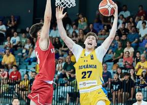 Echipa României de baschet masculin, în semifinalele Campionatului European U20! Victorie la 32 de puncte în fața Ungariei