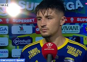 Cine e Andrei Dorobanțu, eroul meciului Unirea Slobozia - FCSB