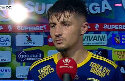 Cine e Andrei Dorobanțu, eroul meciului Unirea Slobozia - FCSB
