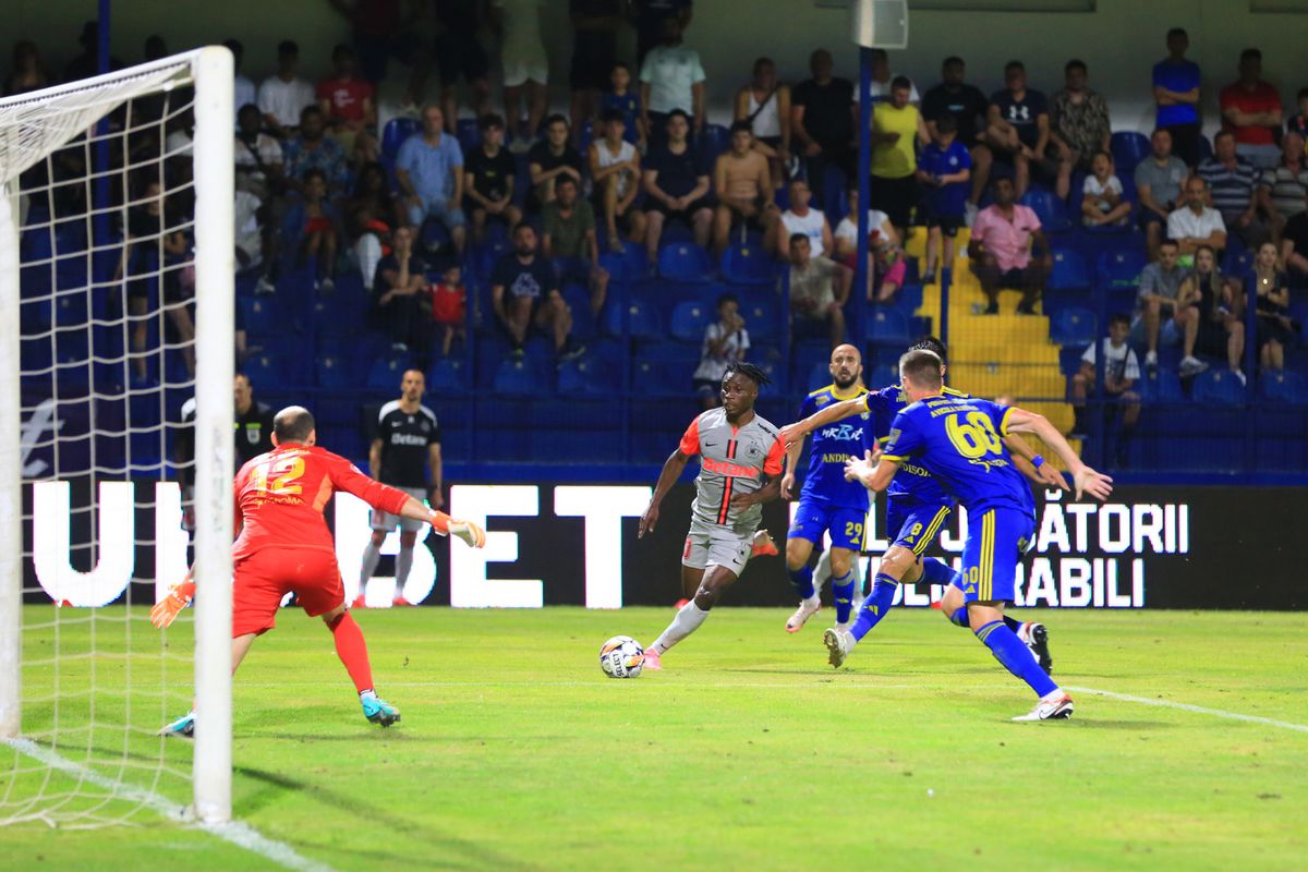 Cine e Andrei Dorobanțu, eroul meciului Unirea Slobozia - FCSB