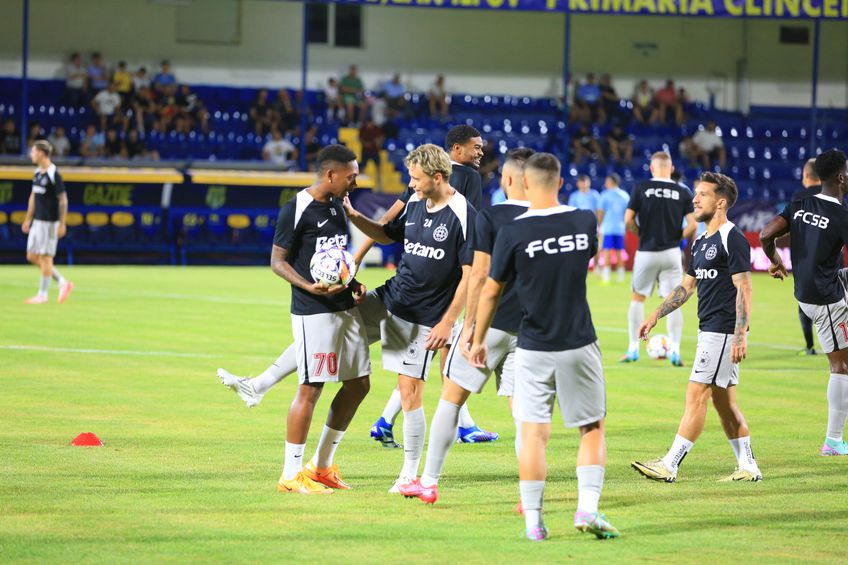 Unirea Slobozia - FCSB, înainte de meci/ foto: Ionuț Iordache (GSP)