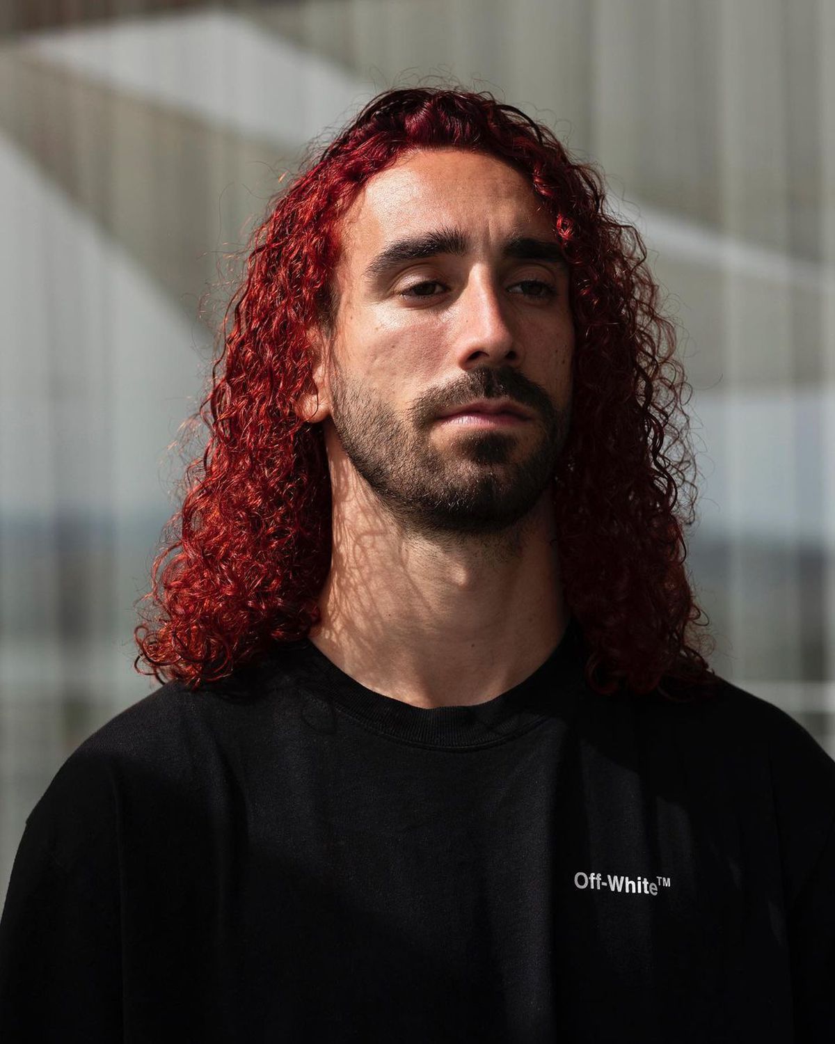 Marc Cucurella și-a vopsit părul în roșu