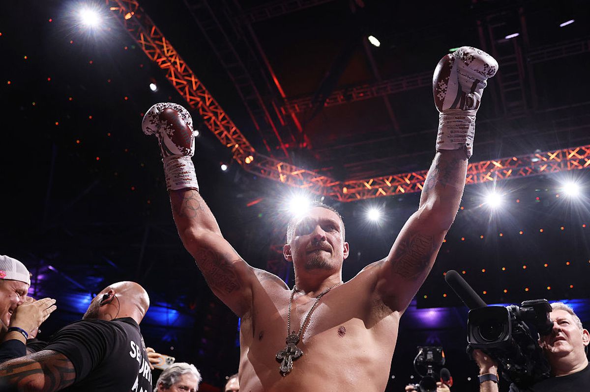 Oleksandr Usyk, provocat după victoria cu Dubois: „Eu sunt singurul care îl poate bate”