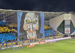 „Let's play a game!” » Scenografie spectaculoasă la Petrolul - FCSB, inspirată din filmele horror + derapaje în serie la adresa campioanei