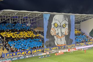 „Let's play a game!” » Scenografie spectaculoasă la Petrolul - FCSB, inspirată din filmele horror + derapaje în serie la adresa campioanei