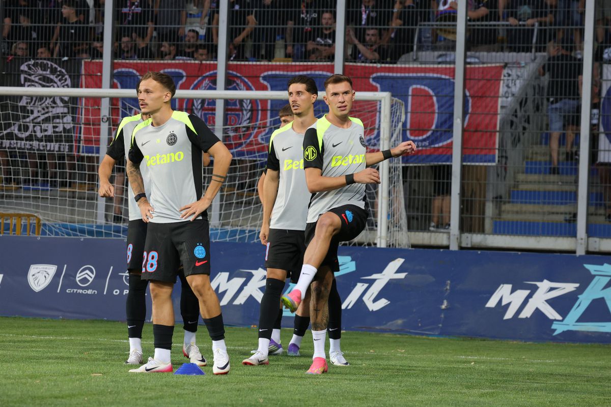 Petrolul - FCSB, imagini de la încălzire / Foto: Ionuț Iordache GSP
