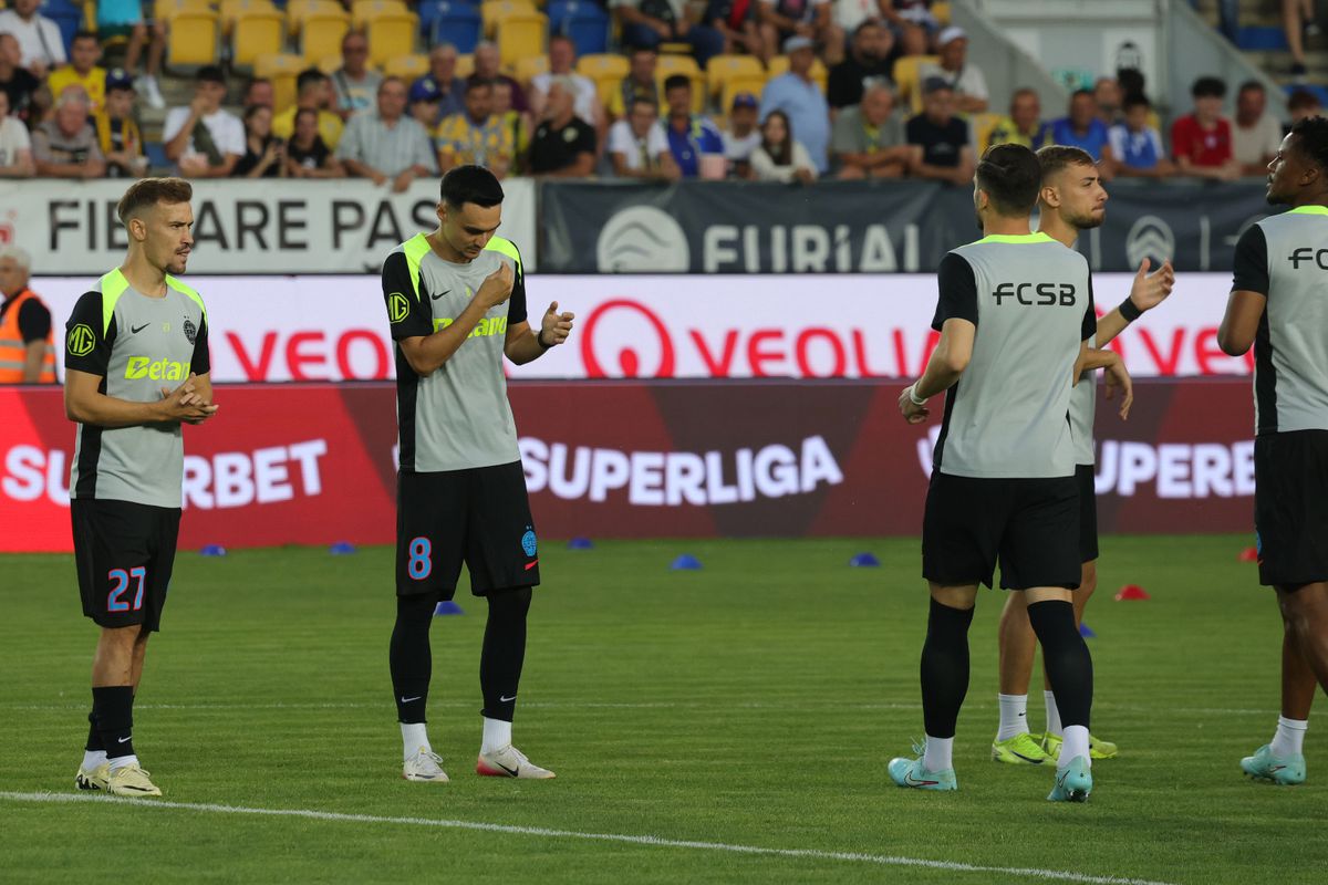 Petrolul - FCSB, imagini de la încălzire / Foto: Ionuț Iordache GSP