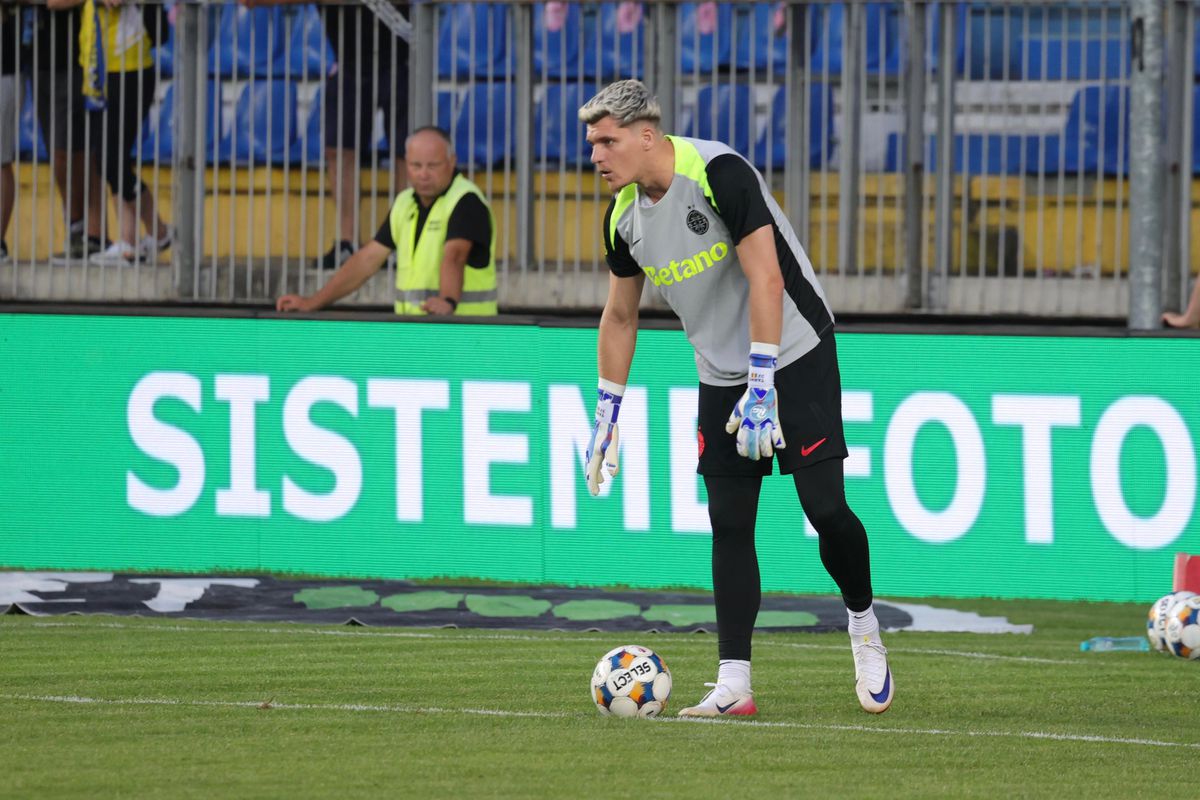Petrolul - FCSB, imagini de la încălzire / Foto: Ionuț Iordache GSP