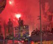 Ultrașii au aprins zeci de torțe și fumigene la Petrolul - FCSB. Foto: Andrei Crăițoiu (GSP.RO)
