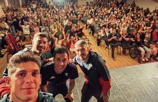 Nicolae Stanciu a urcat pe scenă la teatru » Cum i-a impresionat pe fani noul mijlocaș al lui Genoa