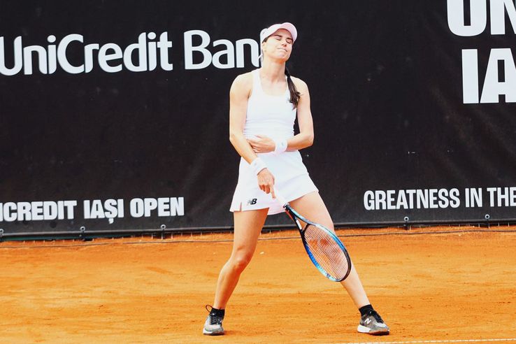Sorana Cîrstea în semifinala de la UniCredit Iași Open Foto: Roxana Fleșeru