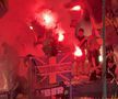 Ultrașii au aprins zeci de torțe și fumigene la Petrolul - FCSB. Foto: Andrei Crăițoiu (GSP.RO)