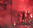 Ultrașii au aprins zeci de torțe și fumigene la Petrolul - FCSB. Foto: Andrei Crăițoiu (GSP.RO)